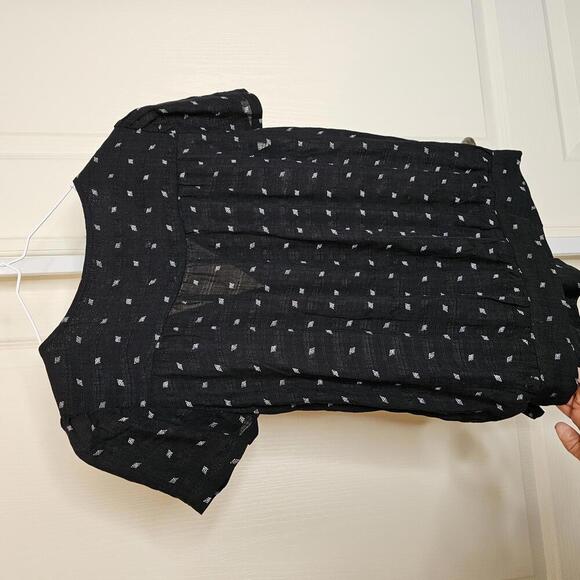 Universal Thread Women's XS Black Tied Top - Picture 3 of 5